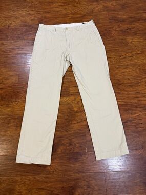 Polo Ralph Lauren 36x32 Men's Classic Khaki Chino Pants - Cream